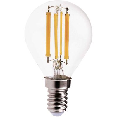 Tecnomat LAMPADINA VIVIDA LED FILAMENTO MINISFERA E14 6W=60W 806 lumen 3000K LUCE CALDA Ø 45x80 mm Tecnomat LAMPADINA VIVIDA LED FILAMENTO MINISFERA E14 6W=60W 806 lumen 3000K LUCE CALDA Ø 45x80 mm