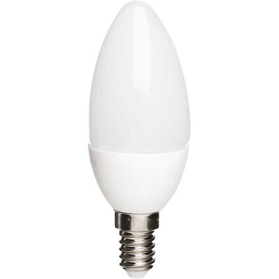 Tecnomat LAMPADINA VIVIDA LED OLIVA E14 5W=39W 429 lumen 4000K LUCE BIANCA Ø 37x100 mm Tecnomat LAMPADINA VIVIDA LED OLIVA E14 5W=39W 429 lumen 4000K LUCE BIANCA Ø 37x100 mm