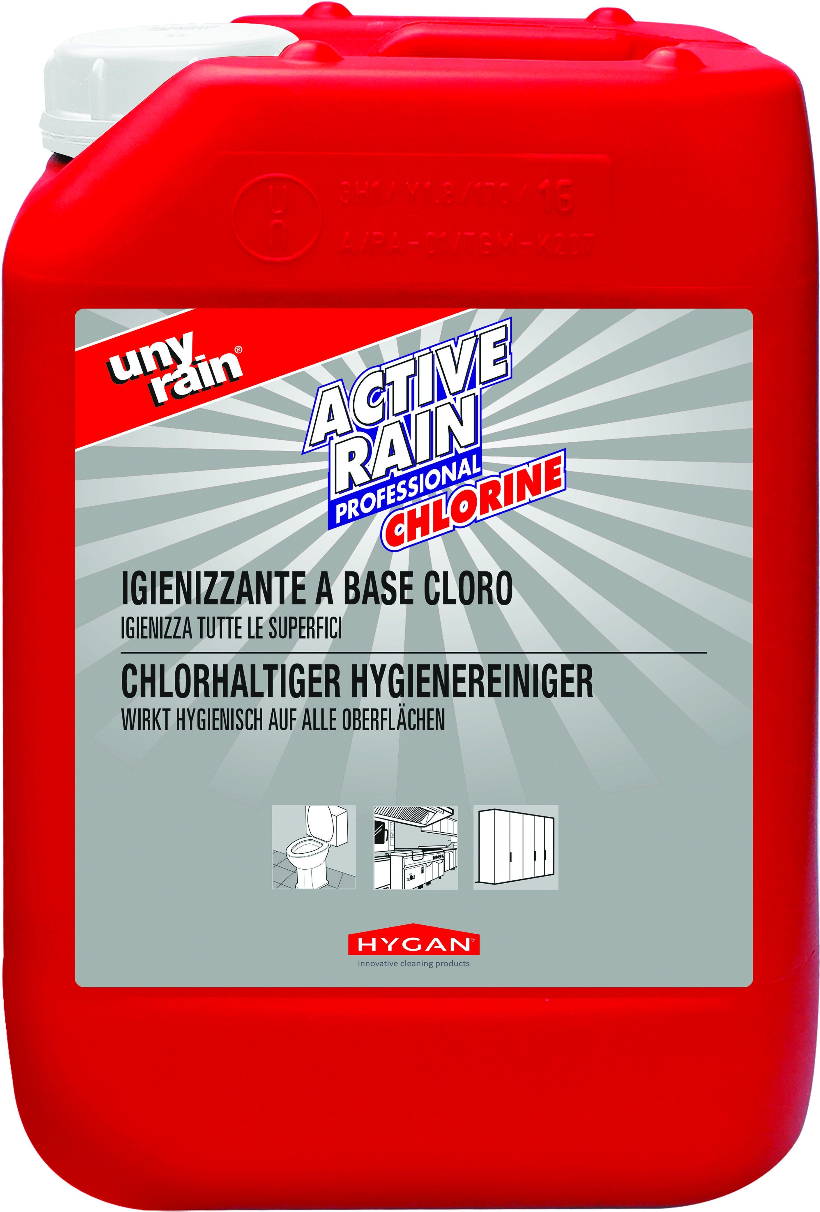 Igienizzante Activerain Chlorine 5 L Base Cloro Per Pavimenti E Superfici Lavabili Igienizzante Activerain Chlorine 5 L Base Cloro Per Pavimenti E Superfici Lavabili