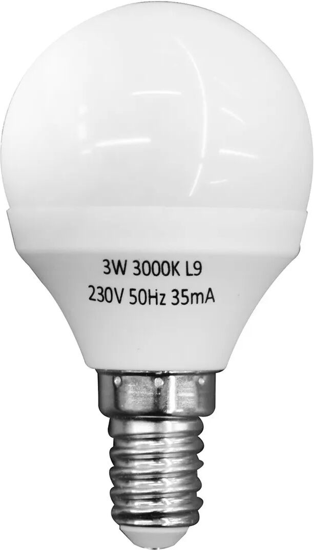 VIVIDA INTERNATIONAL Lampadina Vivida Led Smd Minisfera E14 3w=24w 240 Lumen 3000 K Luce Calda Ø 45x78,5 Mm