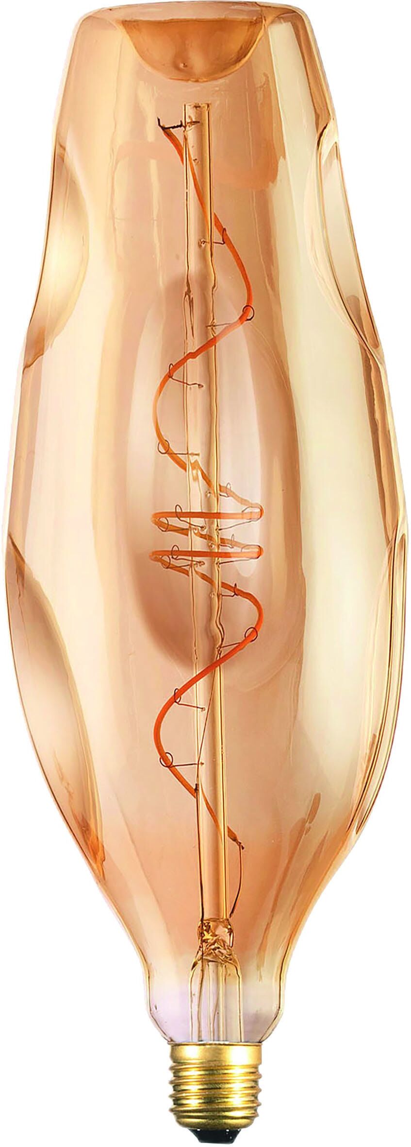 Lampadina Led Vintage E27 5w Dimmerabile 200 Lumen 2200k Luce Calda Bottle Ambrata Lampadina Led Vintage E27 5w Dimmerabile 200 Lumen 2200k Luce Calda Bottle Ambrata