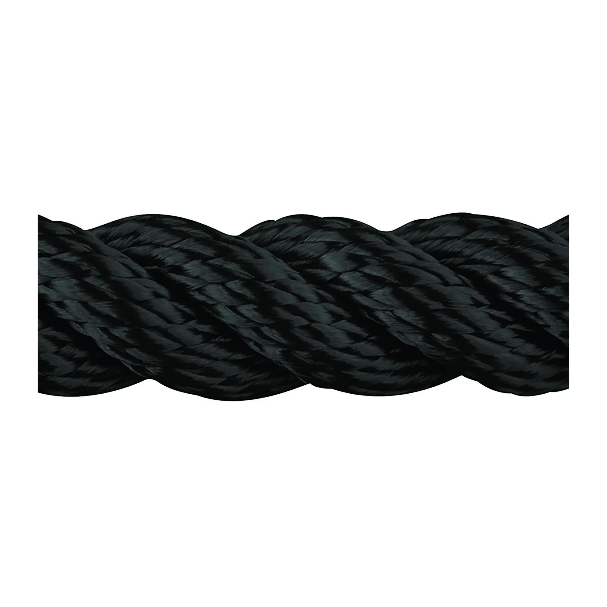 Corda Gherlino Media Nera 30 M Ø 24 Mm Portata 913 Kg Vml Corda Gherlino Media Nera 30 M Ø 24 Mm Portata 913 Kg Vml