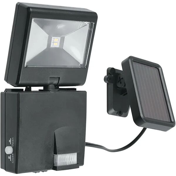 tecnomat proiettore led intec cosmo 2x0,5w 80 lumen 4000k luce bianca in abs colore nero ip44