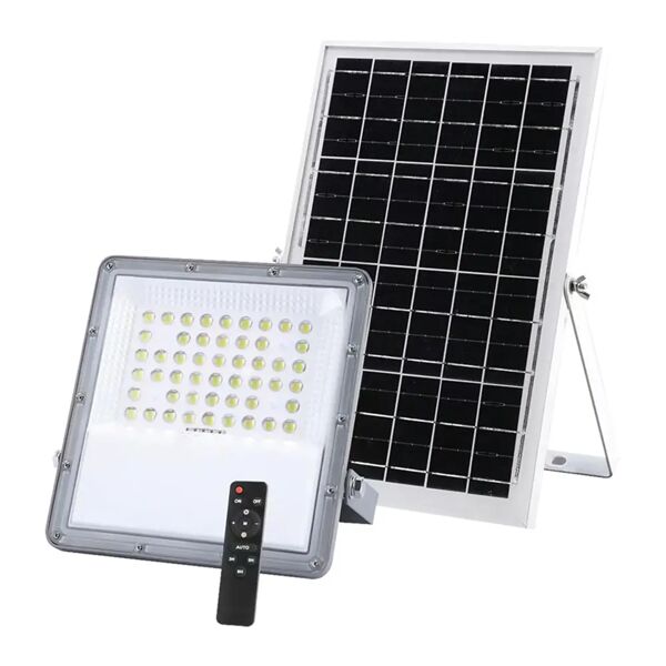 tecnomat proiettore solare suprema 1200 lm 4000k con pannello solare con cavo 3m ip65