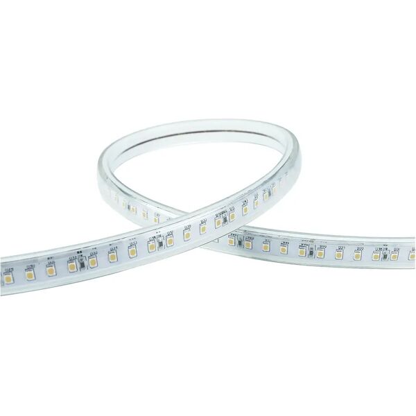 tecnomat strip led rexer da esterno 220v 5m 7w/m=35w 850 lumen/m 6500k luce fredda ip65