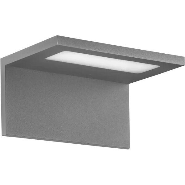 vivida applique 90° 36 led  da esterno 10w nera 4000k 450 lumen ip54 classe a