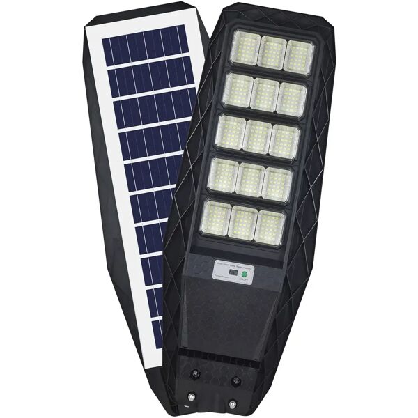 tecnomat faro solare 360 led pannello  fotovoltaico lumen 3000 360  led ip65 luce 4000k