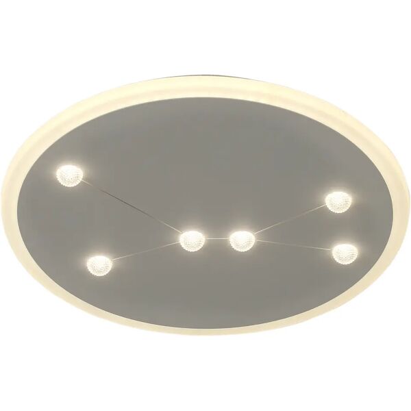 vivida international plafoniera led star 30w cct 3000k-4000k fino 1900 lumen con switch esterno