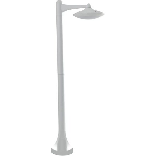 tecnomat paletto led alyson bianco 12w 800 lumen 4000k luce bianca 910x280 mm ip44