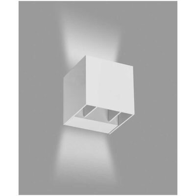 Vivida APPLIQUE LED ESTERNO IN ALLUMINIO FLUSSO REGOLABILE 6W TOTALI COLORE BIANCO Vivida APPLIQUE LED ESTERNO IN ALLUMINIO FLUSSO REGOLABILE 6W TOTALI COLORE BIANCO