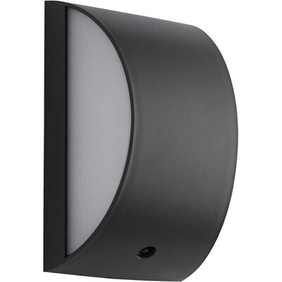 Vivida APPLIQUE LED ROYAL ANTRACITE 12W 1736 lm 4000K IP65 CON SENSORE CREPUSCOLARE 204x92x128mm Vivida APPLIQUE LED ROYAL ANTRACITE 12W 1736 lm 4000K IP65 CON SENSORE CREPUSCOLARE 204x92x128mm