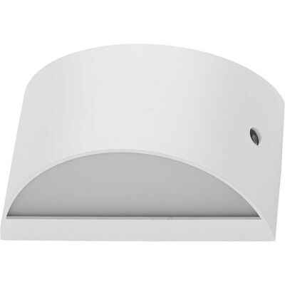 Vivida APPLIQUE LED ROYAL BIANCO 12W 1736 lm 4000K IP65 CON SENSORE CREPUSCOLARE 204x92x128mm Vivida APPLIQUE LED ROYAL BIANCO 12W 1736 lm 4000K IP65 CON SENSORE CREPUSCOLARE 204x92x128mm
