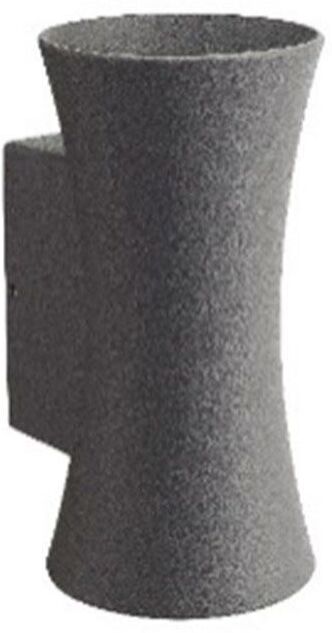 VIVIDA Applique Led Verticale Da Esterno  Flute 2x7w 990 Lumen 3000k Luce Calda Antracite Ip54 VIVIDA Applique Led Verticale Da Esterno  Flute 2x7w 990 Lumen 3000k Luce Calda Antracite Ip54