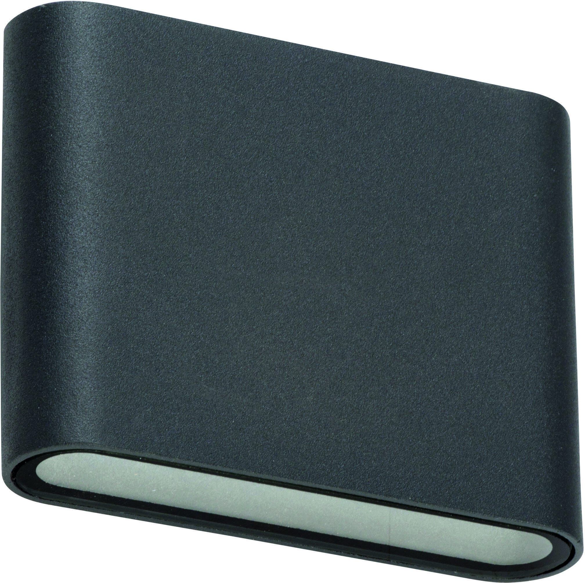 VIVIDA Lampada Esterno Slim Tonda Piccola Led 6w In Alluminio Grigia VIVIDA Lampada Esterno Slim Tonda Piccola Led 6w In Alluminio Grigia