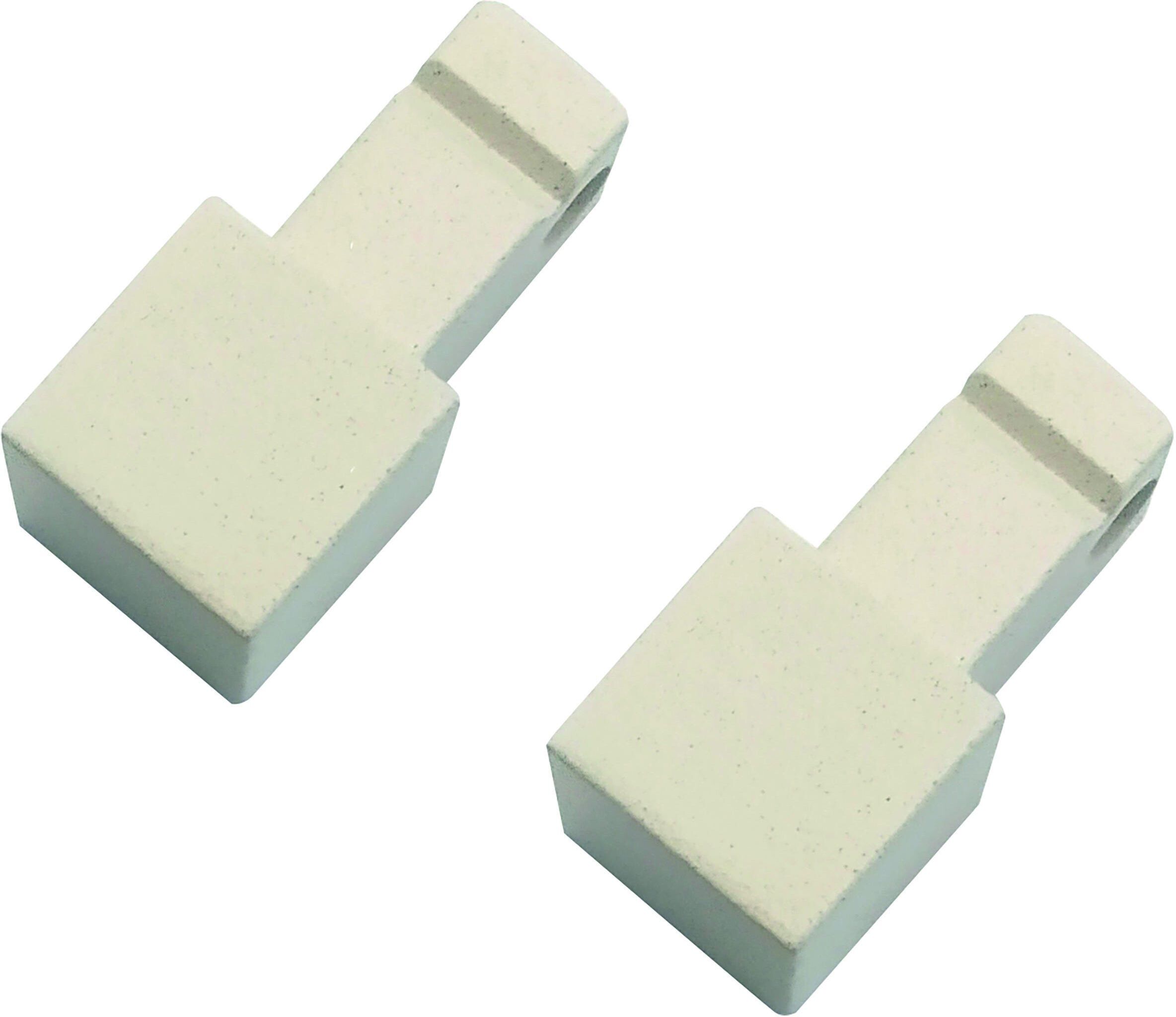 Terminale 2-3 Vie Cubalu 10 Mm Beije 2 Pezzi Terminale 2-3 Vie Cubalu 10 Mm Beije 2 Pezzi