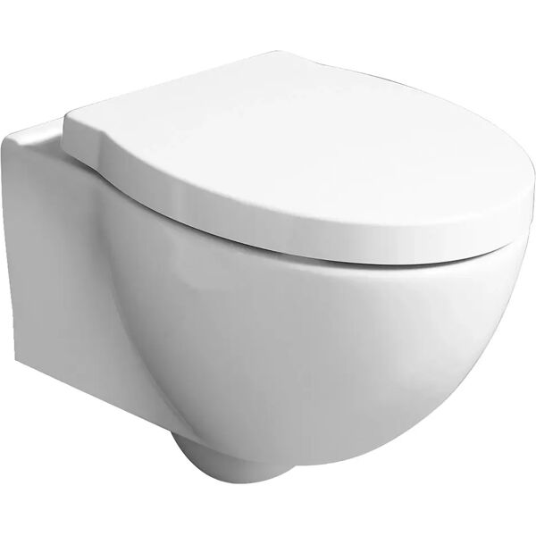 tecnomat vaso e bidet serie new short sospesi in ceramica bianco