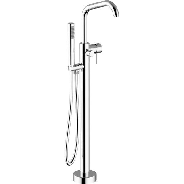 teorema miscelatore colonna vasca  keo cromo per vasca da bagno freestanding