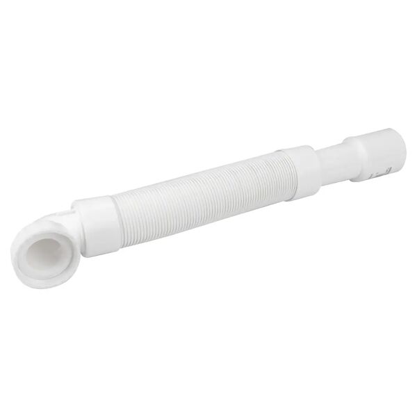 tecnomat tubo estensibile mavea Ø 11/4x32-40 mm curvo in pp bianco per mobile bagno