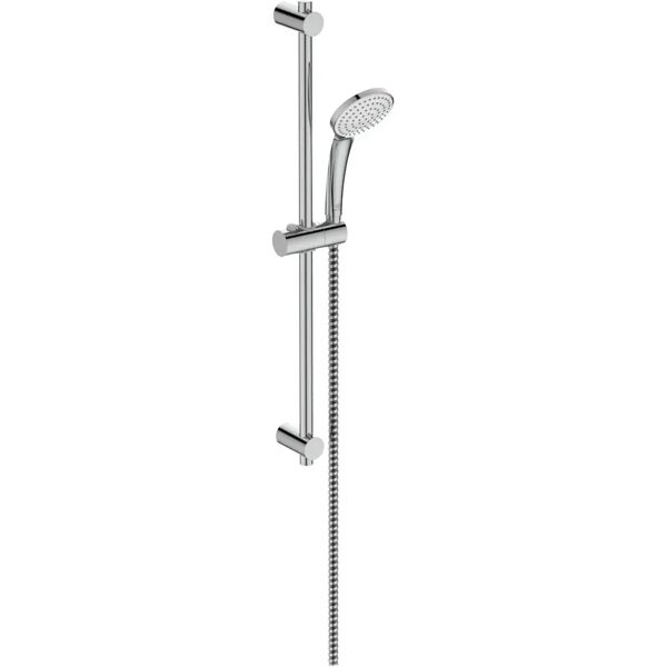 saliscendi doccia ideal standard smart 1 getto interasse variabile 55 - 67,5 cm asta 72 cm