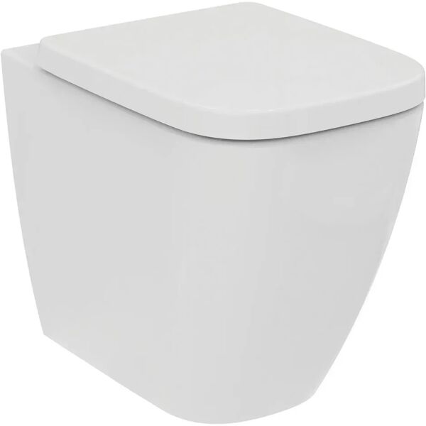 vaso ideal standard serie i life b terra filo muro scarico traslato in ceramica bianca rimless