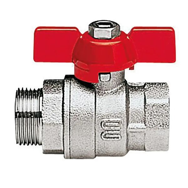 enolgas valvola a sfera per acqua serie basic farfalla mf 1/2''