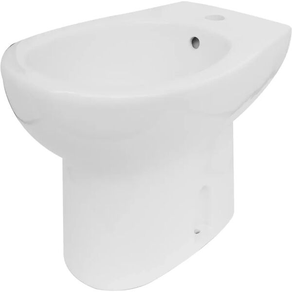 tecnomat bidet serie magia a terra in ceramica bianca