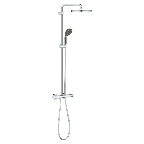 grohe colonna doccia  vitalio start cromo miscelatore termostatico soffione Ø 250 mm