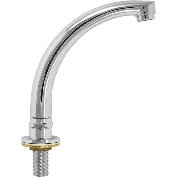 tecnomat bocca di erogazione lavabo pesante snodabile cromo 150 mm