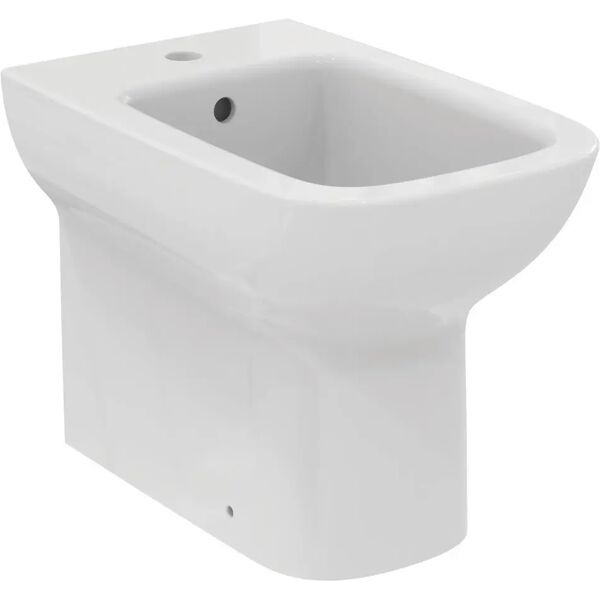 bidet ideal standard serie i life a terra filo muro in ceramica bianca