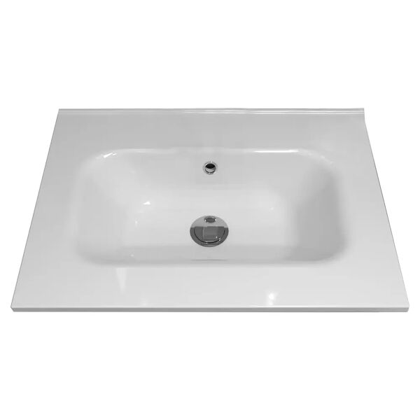 tecnomat lavabo incasso venus gold una vasca in ceramica bianco 61x2x46 cm (lxhxp)