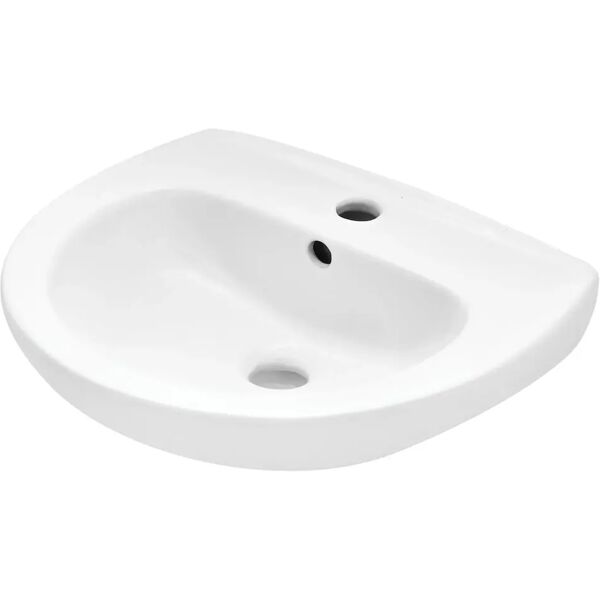 tecnomat lavabo a parete con foro 45 x 37 cm (lxp)