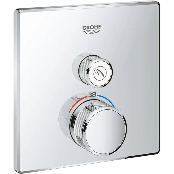 grohe miscelatore termostatico  grohtherm smartcontrol a 1 via parte esterna 29123000