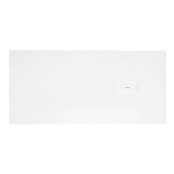 tecnomat piatto doccia serie fusion marmoresina colore bianco 70x100 cm h 2,5 cm piletta inclusa