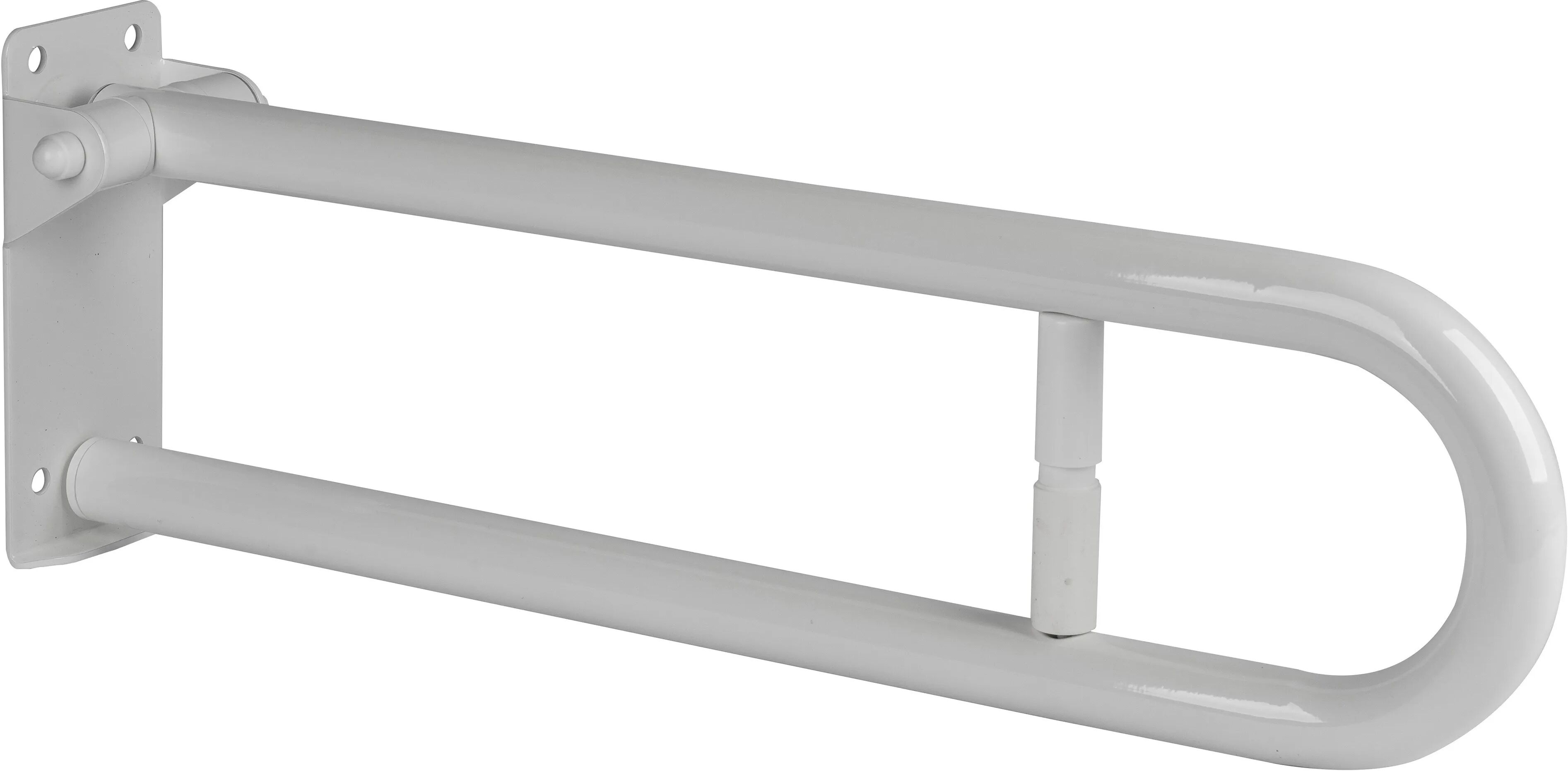 ponte giulio barra ribaltabile  80 cm Ø 32 mm acciaio verniciato bianco portata 150 kg