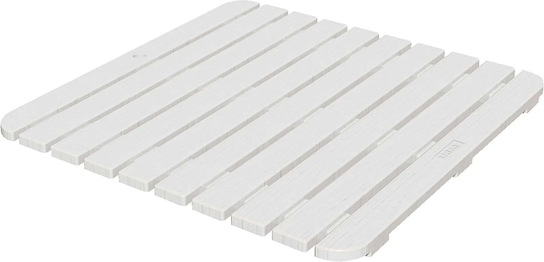 tecnomat pedana doccia 55x55 cm in polipropilene bianca per piatti 70x70 cm e 80x80 cm