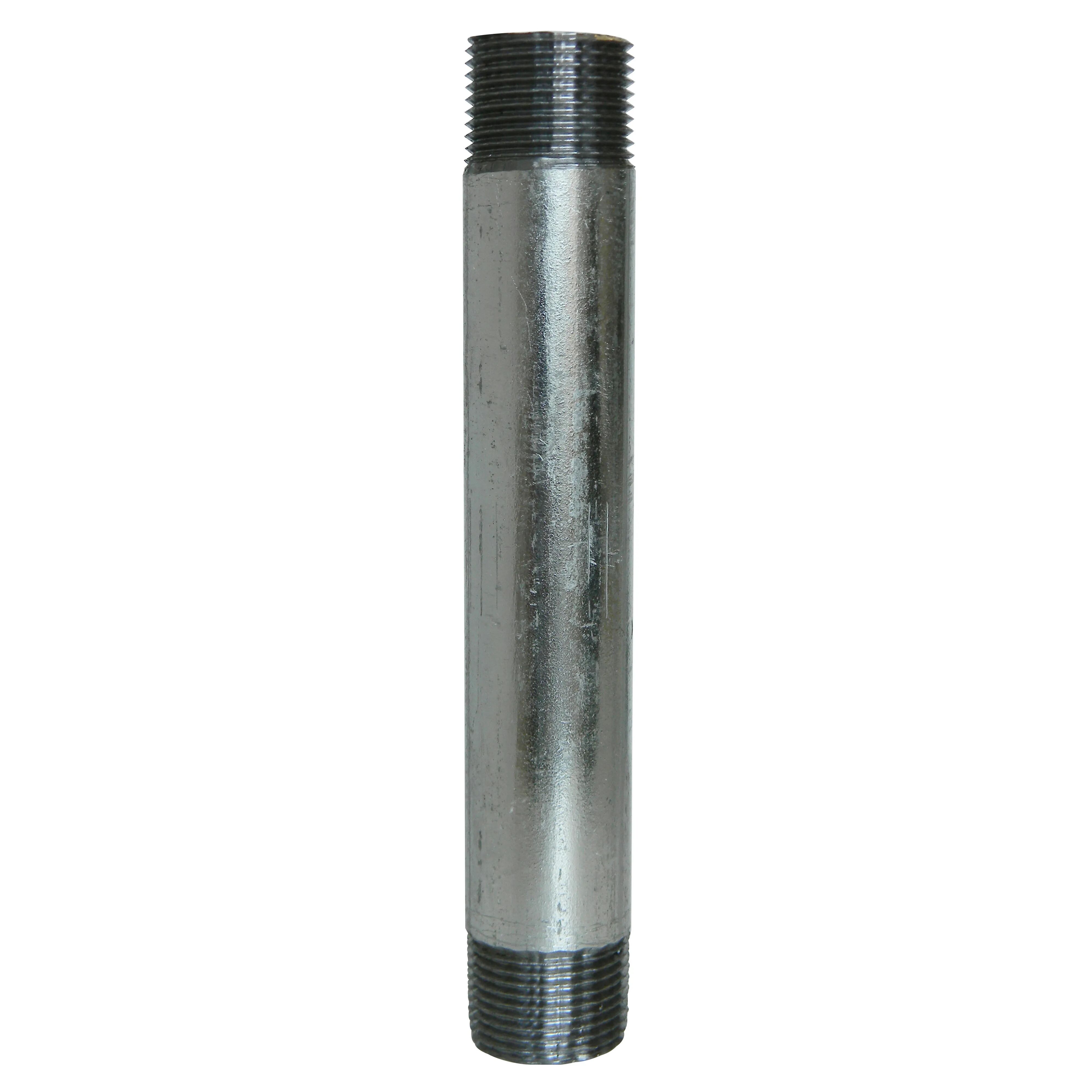 tecnomat tubo acciaio zincato 3/4'' 3 m senza saldatura 1 filetto
