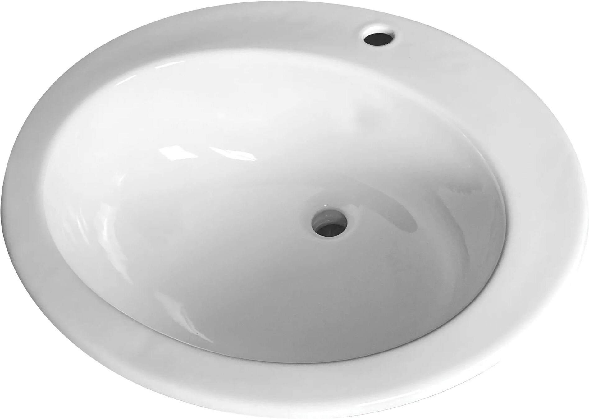 Azzurra LAVABO SOPRAPIANO JOLLYMAX 62x52 cm CERAMICA BIANCO EUROPA