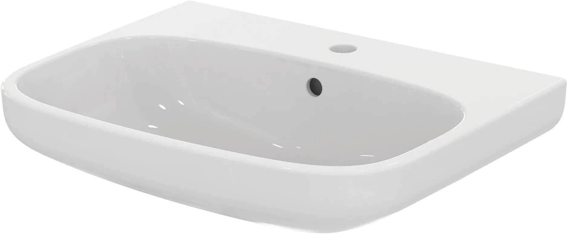 LAVABO COLONNA E SOSPESO IDEAL STANDARD SERIE I LIFE A IN CERAMICA BIANCA 60x49 cm (LXP)