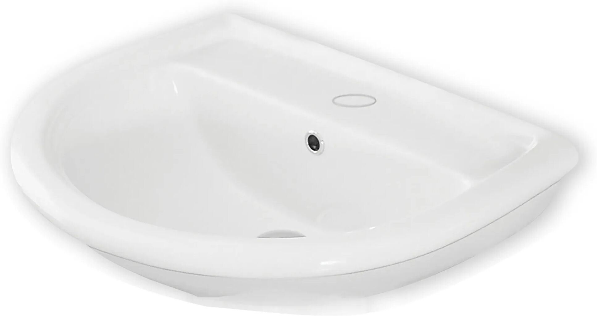 Azzurra LAVABO A COLONNA E SOSPESO  SERIE LIOS IN CERAMICA BIANCA 68x53 cm (LXP)