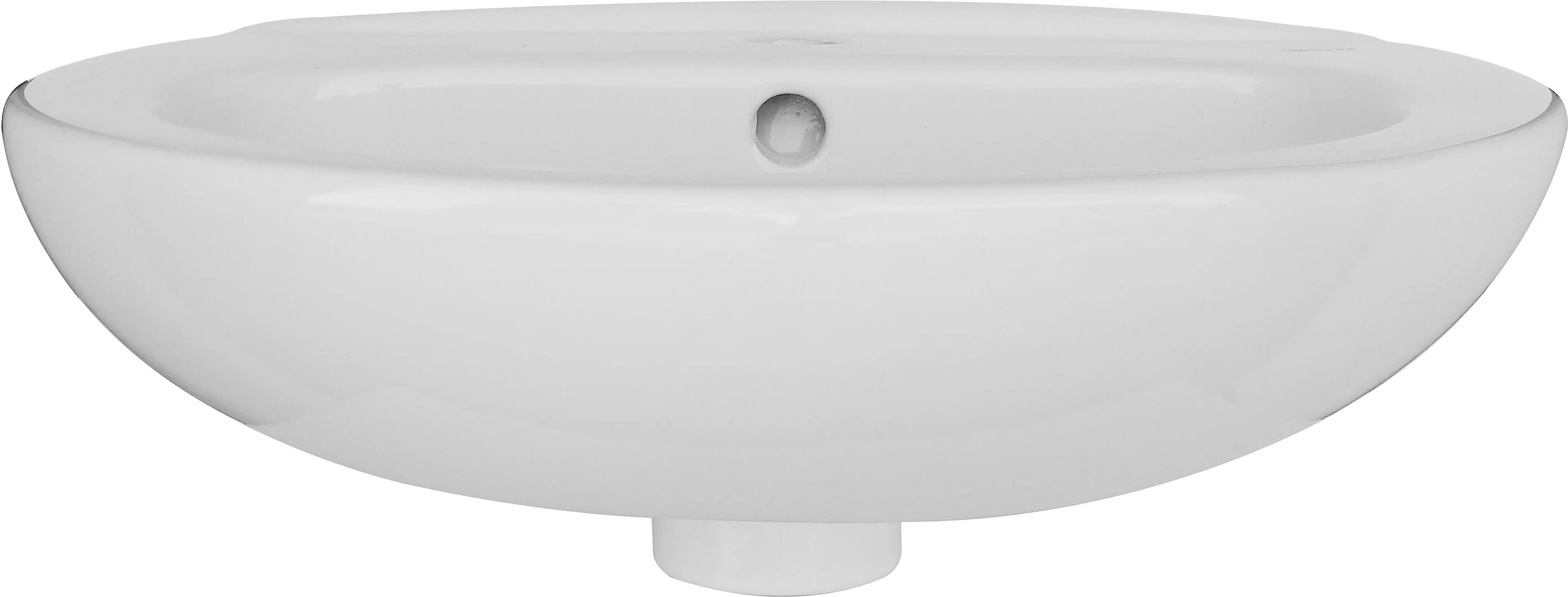 Tecnomat LAVABO A COLONNA E SOSPESO SERIE MAGIA IN CERAMICA BIANCA 55x43 cm (LxP)