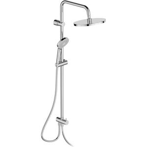 COLONNA DOCCIA IDEAL STANDARD IDEALJET 3 GETTI CROMO SOFFIONE ABS Ø 250mm INTERASSE FISSO H 844 COLONNA DOCCIA IDEAL STANDARD IDEALJET 3 GETTI CROMO SOFFIONE ABS Ø 250mm INTERASSE FISSO H 844