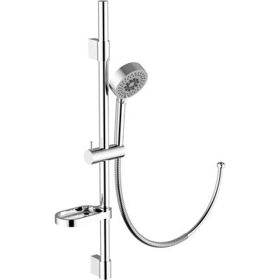 Teorema SALISCENDI DOCCIA ISCHIA 5 GETTI CROMO INTERASSE VARIABILE 40 -62 cm ASTA 70 cm Teorema SALISCENDI DOCCIA ISCHIA 5 GETTI CROMO INTERASSE VARIABILE 40 -62 cm ASTA 70 cm