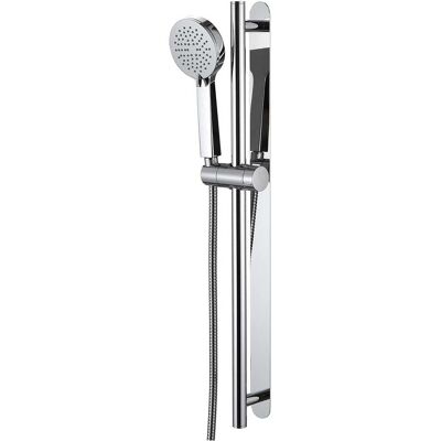 Tecom SALISCENDI DOCCIA QUICK 3 GETTI CROMO ASTA CON FISSAGGIO ADESIVO 70 cm Tecom SALISCENDI DOCCIA QUICK 3 GETTI CROMO ASTA CON FISSAGGIO ADESIVO 70 cm
