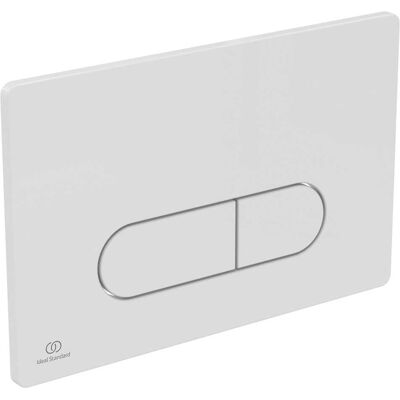 PLACCA WC IDEAL STANDARD OLEAS M1 DOPPIO FLUSSO PER CASSETTA PROSYS BIANCA PLACCA WC IDEAL STANDARD OLEAS M1 DOPPIO FLUSSO PER CASSETTA PROSYS BIANCA