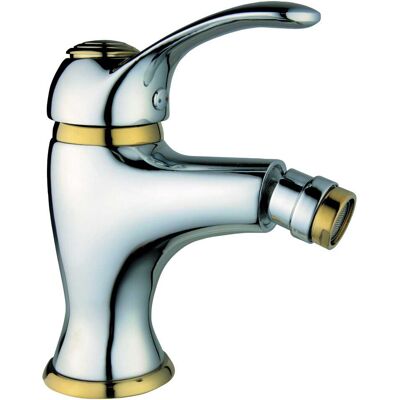 Aquapro MISCELATORE BIDET ACQUAPRO ASPASIA CROMO-ORO CARTUCCIA Ø 40 mm Aquapro MISCELATORE BIDET ACQUAPRO ASPASIA CROMO-ORO CARTUCCIA Ø 40 mm