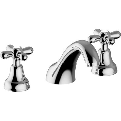 Teorema GRUPPO LAVABO 3 FORI DUCALE CROMO MECCANISMO A VITONI Teorema GRUPPO LAVABO 3 FORI DUCALE CROMO MECCANISMO A VITONI