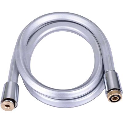 Tecom FLESSIBILE DOCCIA SHUTOFF SILVER 150 cm IN PVC Tecom FLESSIBILE DOCCIA SHUTOFF SILVER 150 cm IN PVC