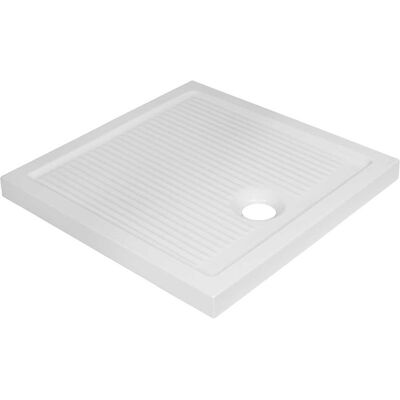 Azzurra PIATTO DOCCIA SERIE TRENDY IN CERAMICA BIANCO 80x80 cm H 6,5 cm PILETTA Ø 90 mm Azzurra PIATTO DOCCIA SERIE TRENDY IN CERAMICA BIANCO 80x80 cm H 6,5 cm PILETTA Ø 90 mm