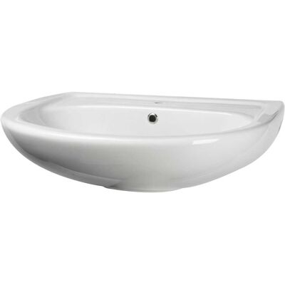 Azzurra LAVABO A COLONNA E SOSPESO SERIE GIOVE IN CERAMICA BIANCA 65x50 cm (LXP) Azzurra LAVABO A COLONNA E SOSPESO SERIE GIOVE IN CERAMICA BIANCA 65x50 cm (LXP)