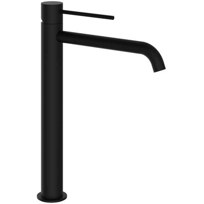 Teorema MISCELATORE LAVABO ALTO KEO NERO OPACO CARTUCCIA ø 25 mm Teorema MISCELATORE LAVABO ALTO KEO NERO OPACO CARTUCCIA ø 25 mm